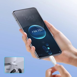 Joyroom kabel USB - USB Typ C do ładowania / transmisji danych 3A 1m biały (S-1030M12)