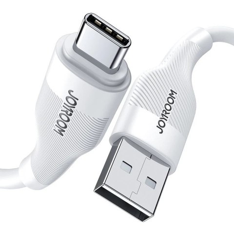 Joyroom kabel USB - USB Typ C do ładowania / transmisji danych 3A 1m biały (S-1030M12)