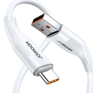 Joyroom kabel USB - USB Typ C do szybkiego ładowania / transmisji danych 6A 1m biały (S-1060M12)