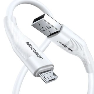 Joyroom kabel USB - micro USB do ładowania / transmisji danych 3A 1m biały (S-1030M12)