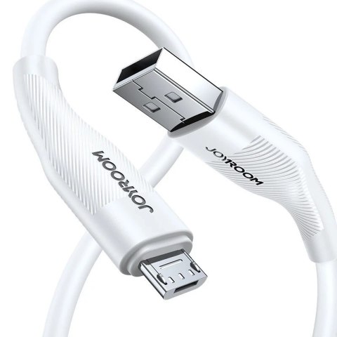 Joyroom kabel USB - micro USB do ładowania / transmisji danych 3A 1m biały (S-1030M12)