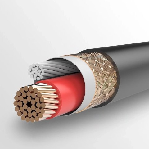 Kabel UGREEN audio przewód do mikrofonu XLR (żeński) - 6,35 mm jack (męski) 2 m czarny (20719 AV131)