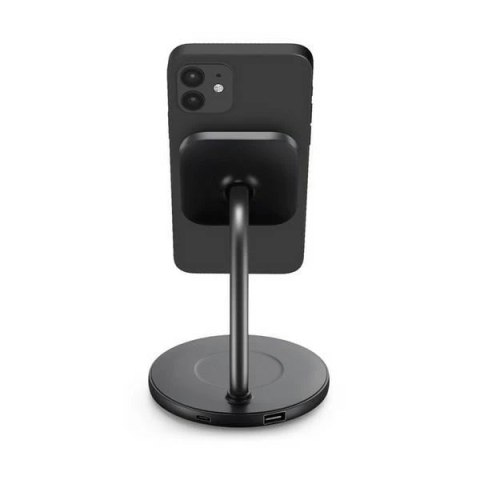 Puro ładowarka biurkowa 2w1 MagCharge + indukcja czarny/black FCCSQIMAG1BLK