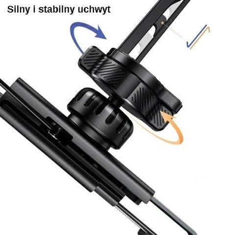 USAMS Uchwyt do kratki wentylacyjnej Gravity czarny/black ZJ058ZJ01 (US-ZJ058)