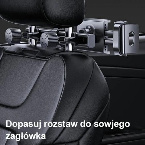 USAMS Uchwyt montowany na zagłówek czarny/black ZJ68ZJ01 (US-ZJ068)