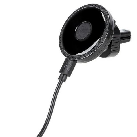 Uchwyt z ładowaniem indukcyjnym 10W NANO GLUE F606 montowany na kratkę wentylacyjną