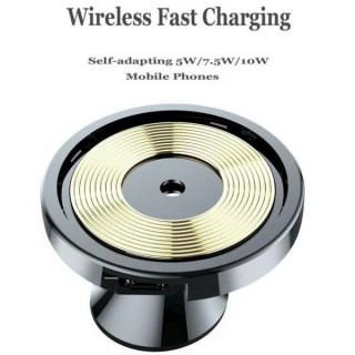 Uchwyt z ładowaniem indukcyjnym 10W NANO GLUE F608 montowany na kokpit