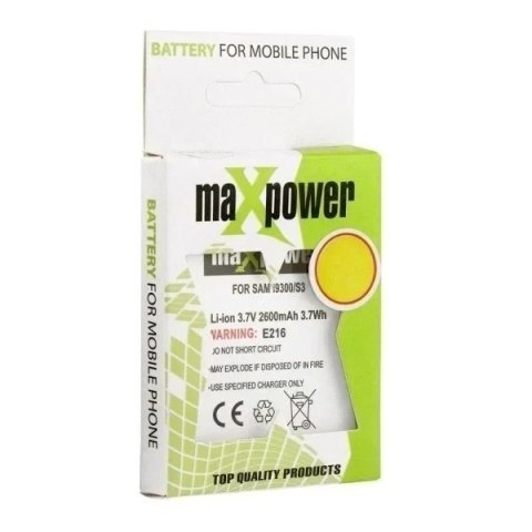 Bateria do Samsung S5 mini G800 MaxPower 2500mAh EB-BG800BBC