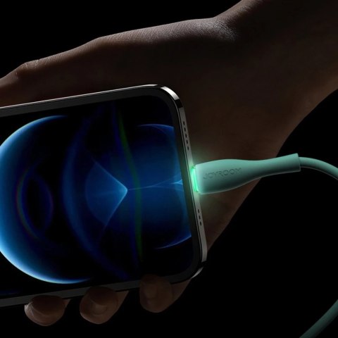 Joyroom kabel USB - Lightning 2,4 A 1 m biały (S-1030M8)