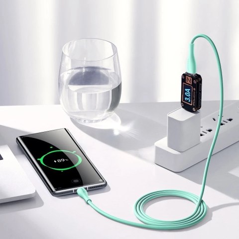 Joyroom kabel USB - USB Typ C 3 A 1m biały (S-1030M8)