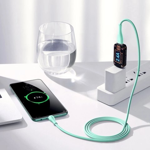 Joyroom kabel USB - micro USB 2,4 A 1 m biały (S-1030M8)