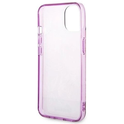 Etui Guess GUHCP14MHGJGHP do Apple iPhone 14 Plus 6,7" różowy/pink hardcase Jungle Collection