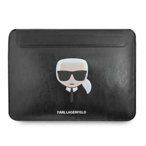 Karl Lagerfeld Sleeve KLCS14KHBK 13/14" czarny/black Ikonik Karl`s Head