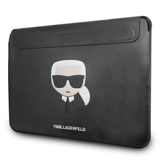 Karl Lagerfeld Sleeve KLCS14KHBK 13/14" czarny/black Ikonik Karl`s Head