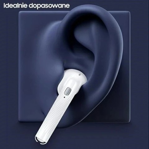 Słuchawki Bluetooth 5.0 USAMS TWS SY series SY02 bezprzewodowe niebieski/blue BHUSY02