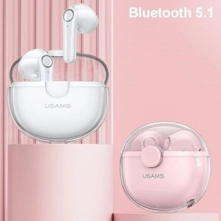 Słuchawki Bluetooth 5.1 USAMS TWS BU series bezprzewodowe zielony/green BHUBU03
