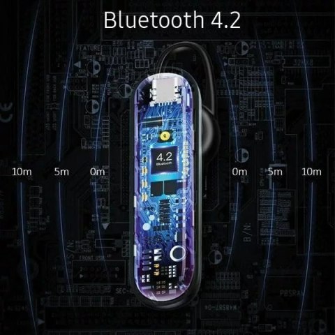 Słuchawka bezprzewodowa Beline słuchawka Bluetooth LM02 czarna /black