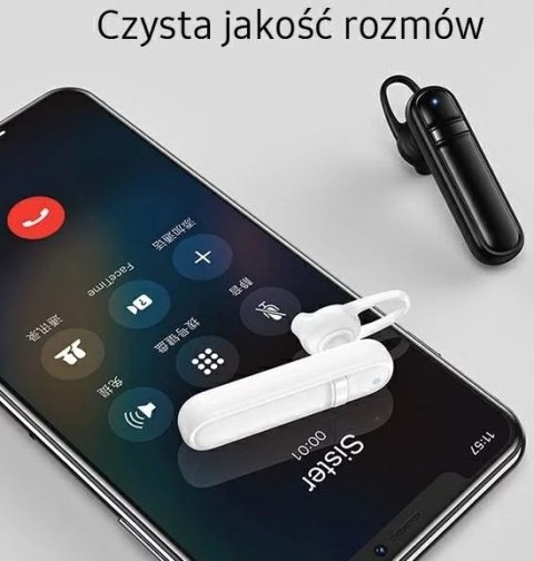 Słuchawka bezprzewodowa Beline słuchawka Bluetooth LM02 czarna /black