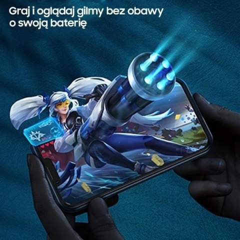 Etui do iPhone 13 Pro 6,1" USAMS Power Case 3500mAh 3K5CD17501 (US-CD175) powerbank czarny/black