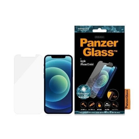 Szkło PanzerGlass Pro Standard Super+ do iPhone 12 Mini Antibacterial