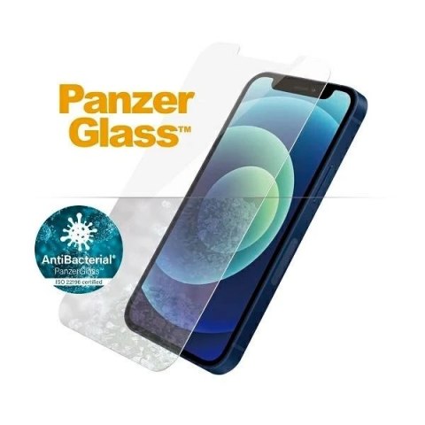 Szkło PanzerGlass Standard Super+ do iPhone 12 Mini Antibacterial