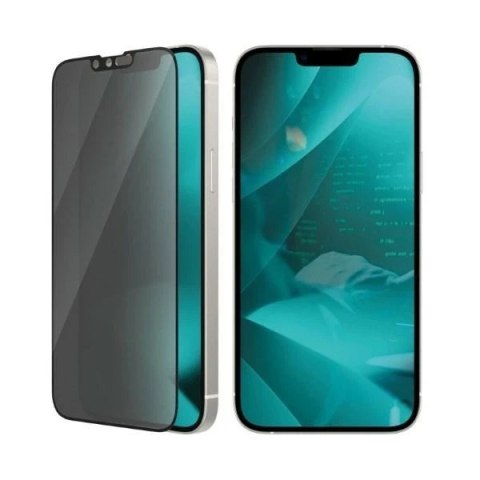 Szkło PanzerGlass Ultra-Wide Fit do iPhone 14 Plus / 13 Pro Max 6,7" Privacy Screen Protection Antibacterial Easy Aligner Includ