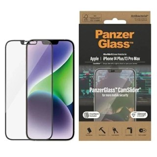 Szkło PanzerGlass Ultra-Wide Fit do iPhone 14 Plus / 13 Pro Max 6,7" Screen Protection CamSlider Antibacterial Easy Aligner Incl