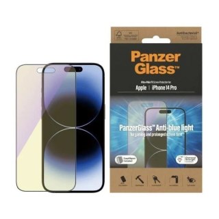 Szkło PanzerGlass Ultra-Wide Fit do iPhone 14 Pro 6,1" Screen Protection Antibacterial Easy Aligner Included Anti-blue light 279