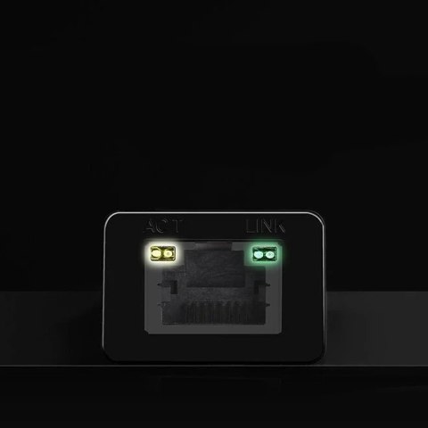 Zewnęrza karta sieciowa UGREEN RJ45 - USB 2.0 100 Mbps Ethernet czarny (CR110 20254)