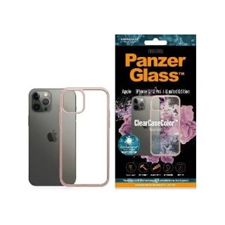 Etui PanzerGlass ClearCase do iPhone 12/12 Pro Rose Gold AB