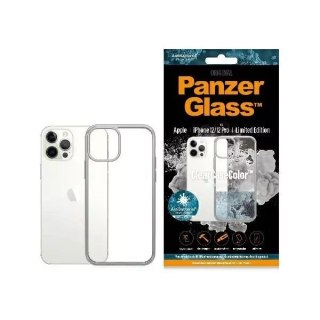 Etui PanzerGlass ClearCase do iPhone 12/12 Pro Satin Silver AB