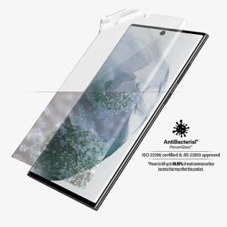 Folia PanzerGlass TPU do Samsung S22 Ultra 5G Case Friendly, Fingerprint, Antibacterial, Designed for Samsung, Materiał TPU
