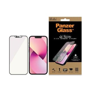 Szkło PanzerGlass E2E Anti-Bluelight do iPhone 13 Mini 5,4" Case Friendly AntiBacterial MicroFracture czarny/black Pro2756