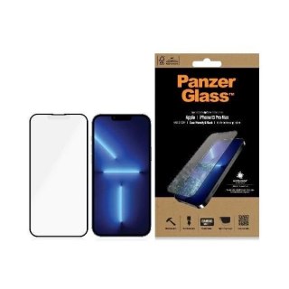 Szkło PanzerGlass E2E Anti-Glare do iPhone 13 Pro Max 6,7" Case Friendly AntiBacterial MicroFracture czarny/black Pro2755