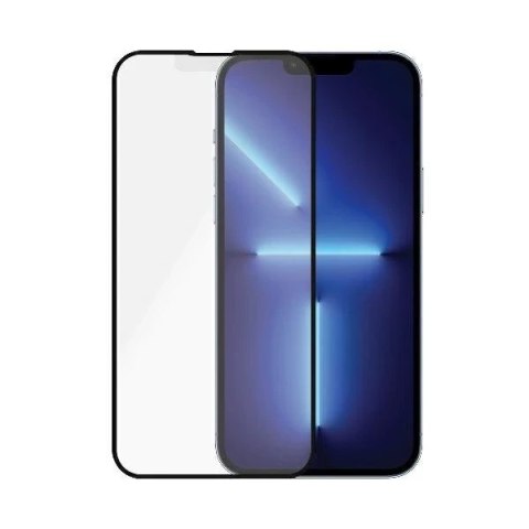 Szkło PanzerGlass E2E Anti-Glare do iPhone 13 Pro Max 6,7" Case Friendly AntiBacterial MicroFracture czarny/black Pro2755