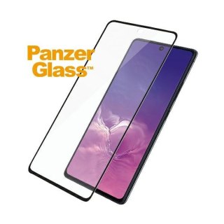 Szkło PanzerGlass E2E Super+ do Samsung S10 Lite CG770/M51 Case Friendly czarny/black