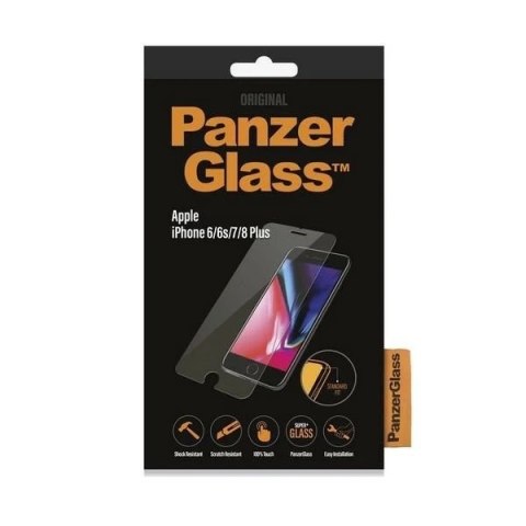Szkło hartowane PanzerGlass Standard Super+ do iPhone 6/7/8 Plus