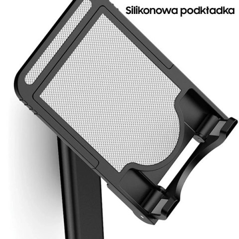 USAMS Uchwyt biurkowy na telefon/tablet biały/white ZJ059ZJ02 (US-ZJ059)