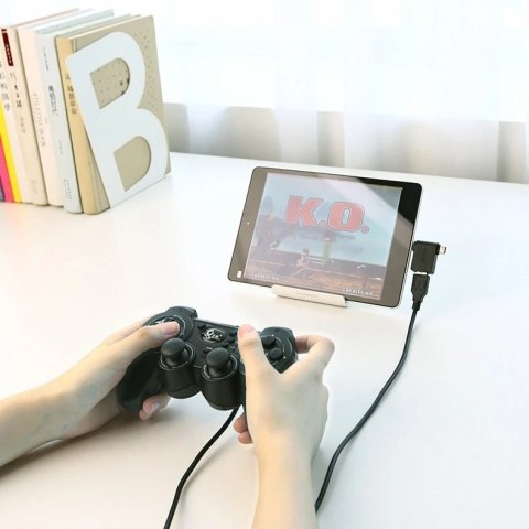 Adapter UGREEN przejściówka OTG USB USB 3.2 Gen 1 (5Gbps) - USB Typ C / micro USB czarny (30453)