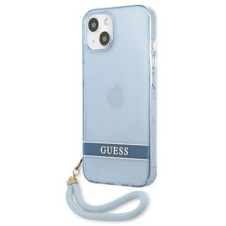 Etui Guess GUHCP13MHTSGSB do Apple iPhone 13 6,1" niebieski/blue hardcase Translucent Stap