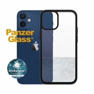 Etui PanzerGlass ClearCase do iPhone 12 Mini 5,4" Antibacterial czarny/black