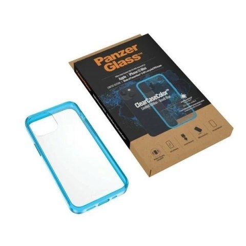 Etui PanzerGlass ClearCase do iPhone 13 Mini 5.4" Antibacterial Military grade Bondi Blue 0326