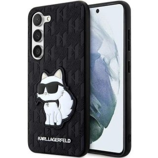 Karl Lagerfeld KLHCS23MSAKLHCPK do Samsung Galaxy S23+ S916 hardcase czarny/black Saffiano Monogram Choupette