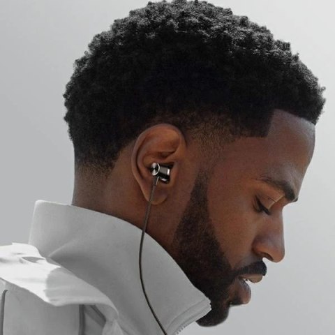 USAMS Słuchawki stereo EP-42 3,5 mm czarny/black box SJ475HS01