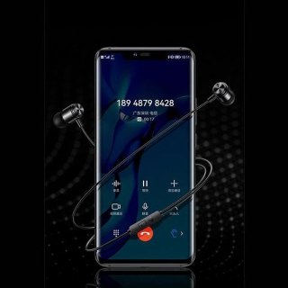 USAMS Słuchawki stereo EP-44 jack 3.5mm czarny/black HSEP4401 (US-SJ548)