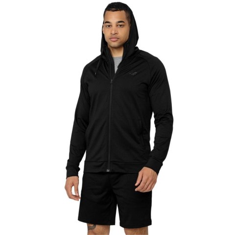 Bluza funkcyjna męska 4F głęboka czerń H4Z22 BLMF350 20S Bluza funkcyjna męska 4F głęboka czerń H4Z22 BLMF350 20S