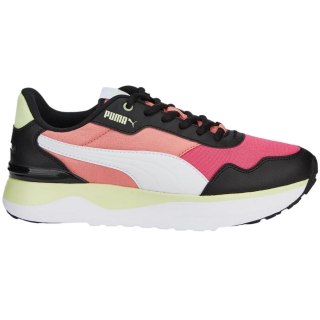 Buty damskie Puma R78 Voyage różowo-czarno-zielone 380729 15