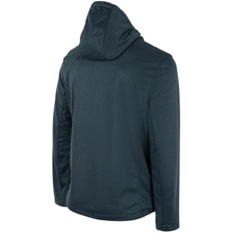 Kurtka męska 4F softshell ciemny granat melanż H4Z22 SFM350 30M Kurtka męska 4F softshell ciemny granat melanż H4Z22 SFM350 30M