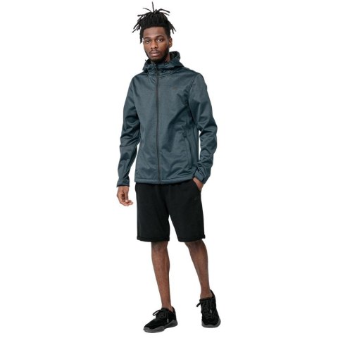 Kurtka męska 4F softshell ciemny granat melanż H4Z22 SFM350 30M Kurtka męska 4F softshell ciemny granat melanż H4Z22 SFM350 30M
