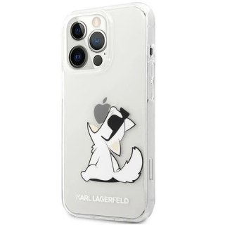 Etui Karl Lagerfeld KLHCP14XCFNRC do iPhone 14 Pro Max 6,7" hardcase Choupette Fun przeźroczysty/transparent